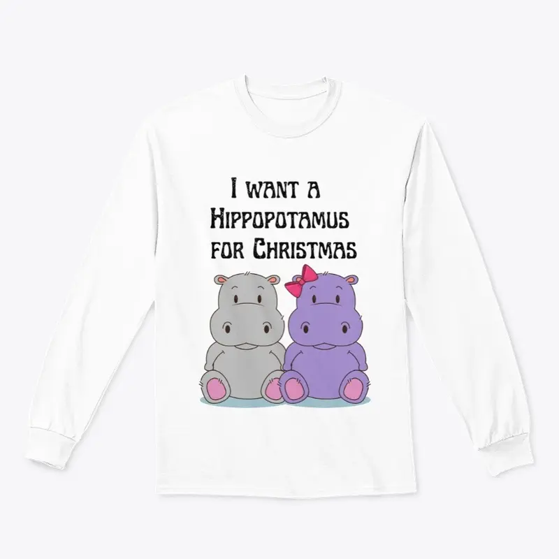 2 hippos for Christmas