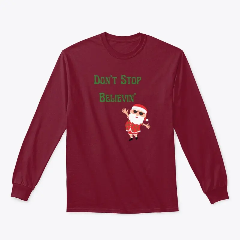 Don't Stop Believin Santa