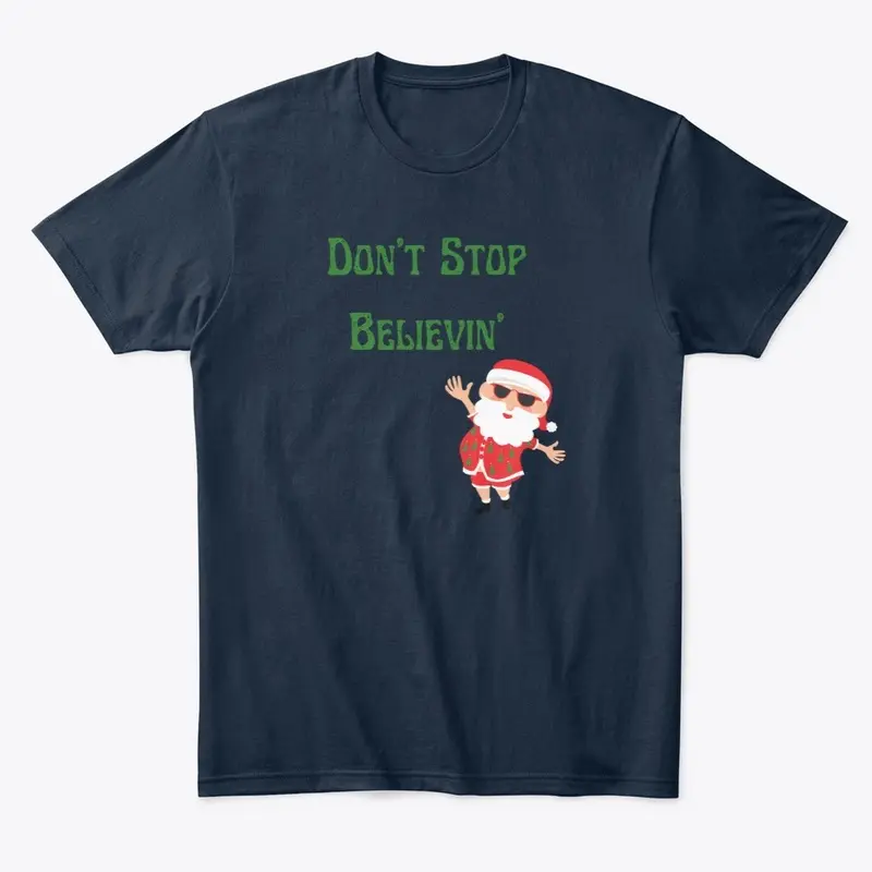 Don't Stop Believin Santa